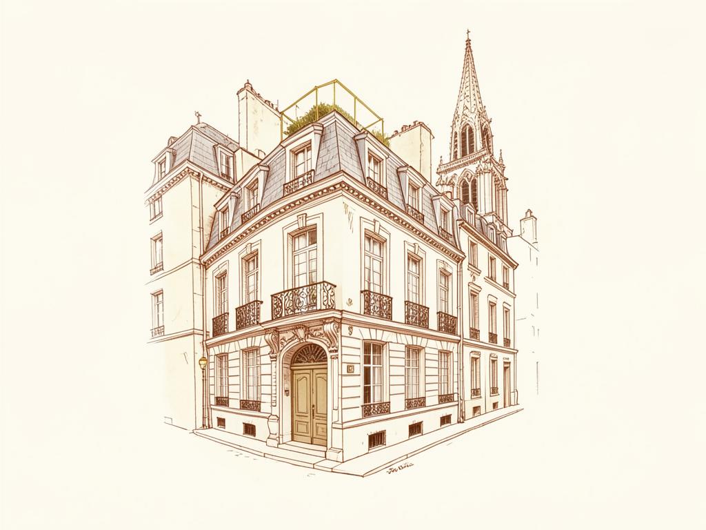Melia Paris Notre-Dame illustration