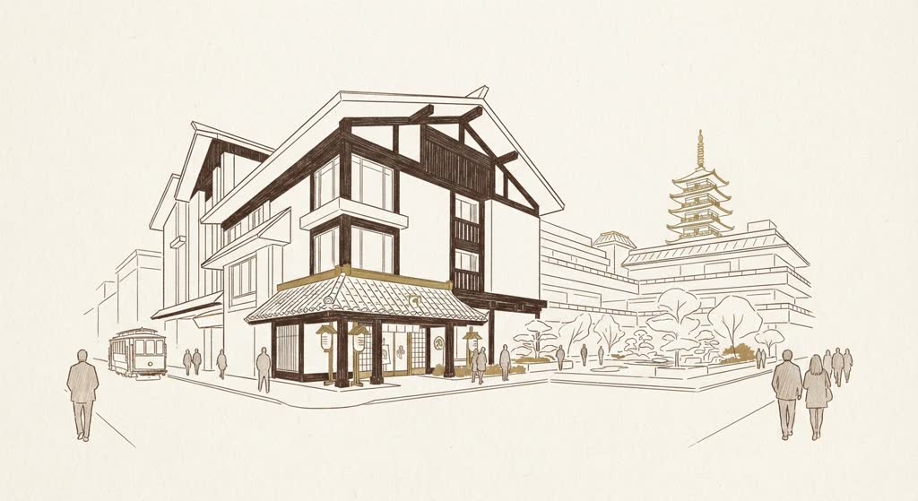 Hotel Kabuki illustration