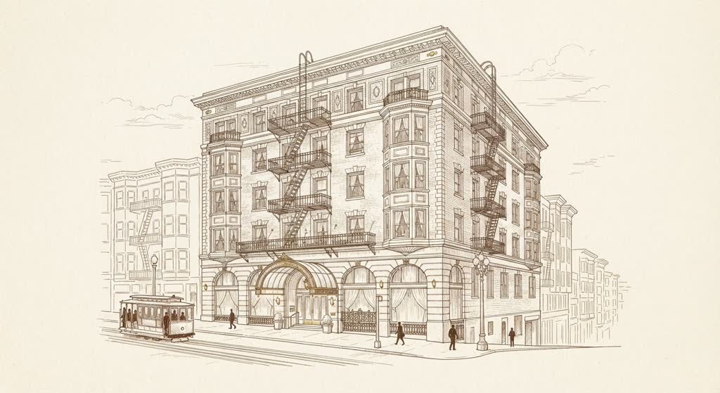 Hotel Zeppelin illustration