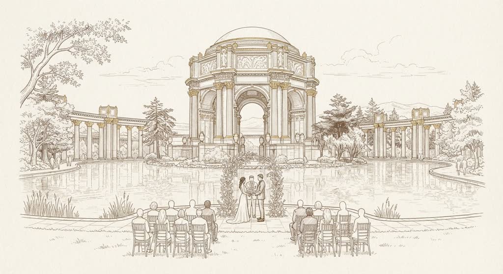 Palace of Fine Arts illustration