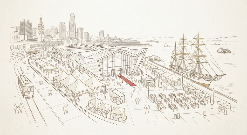 Pier 27 / The Embarcadero illustration