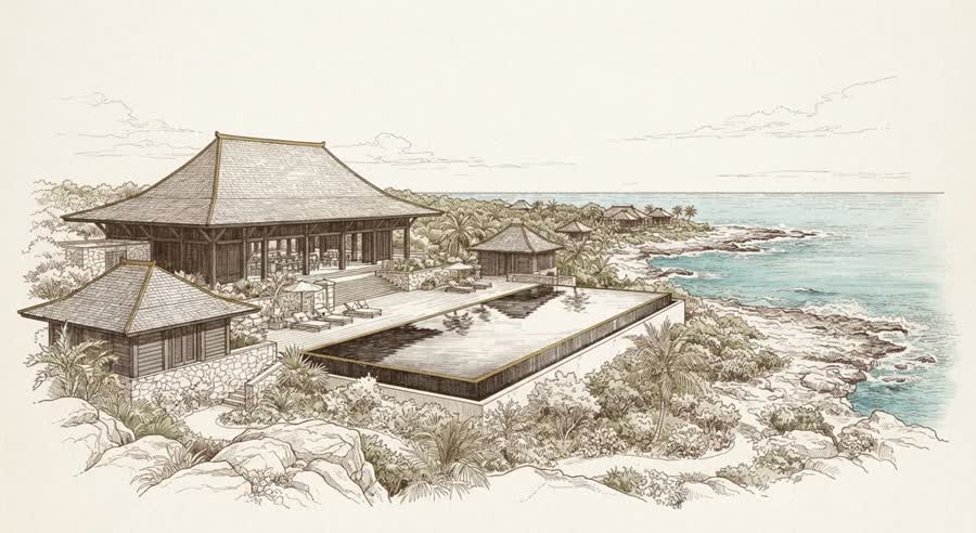 Amanyara illustration