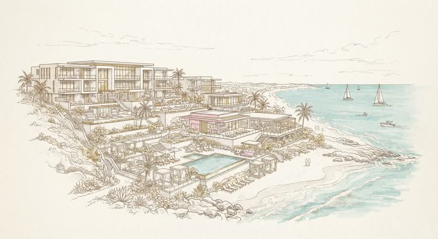 Wymara Resort + Villas illustration