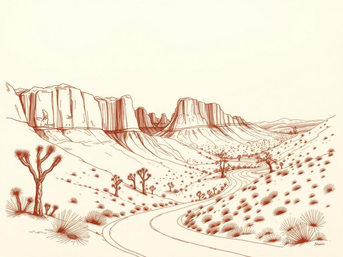 Red Rock Canyon Scenic Drive