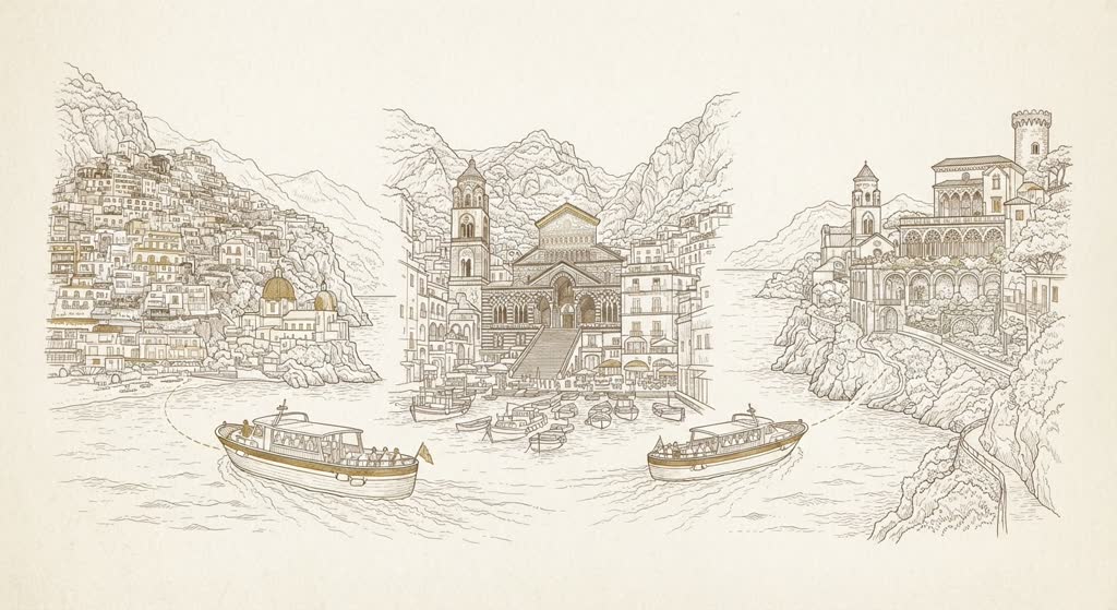 Positano, Amalfi, Ravello