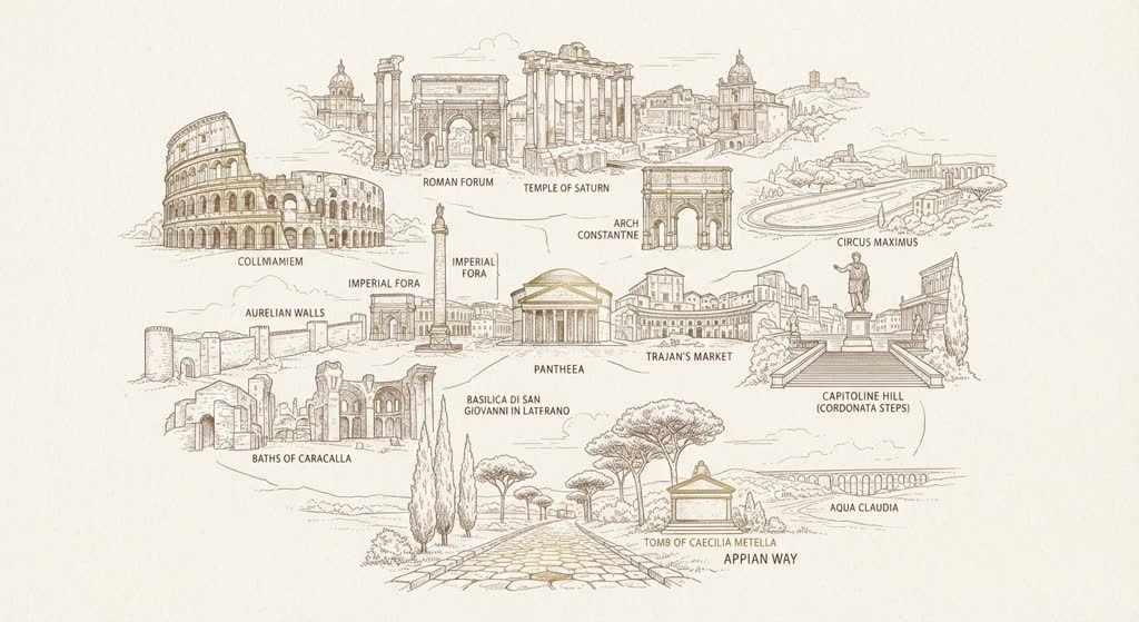 Rome, Ancient to Modern