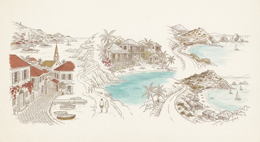 St Barts, Beach to Beach