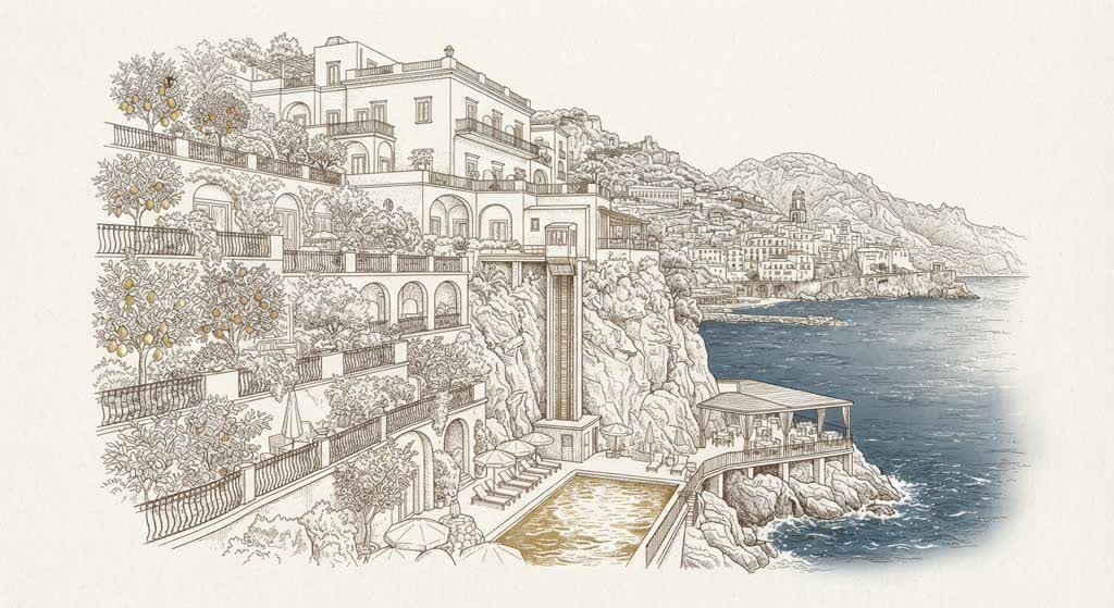 Santa Caterina illustration