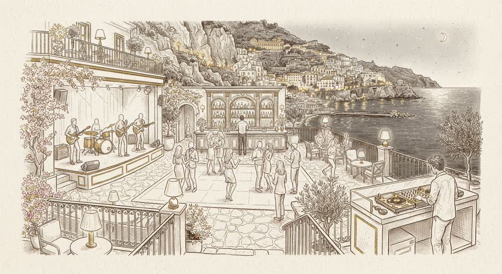 Fantasy Lounge Bar illustration