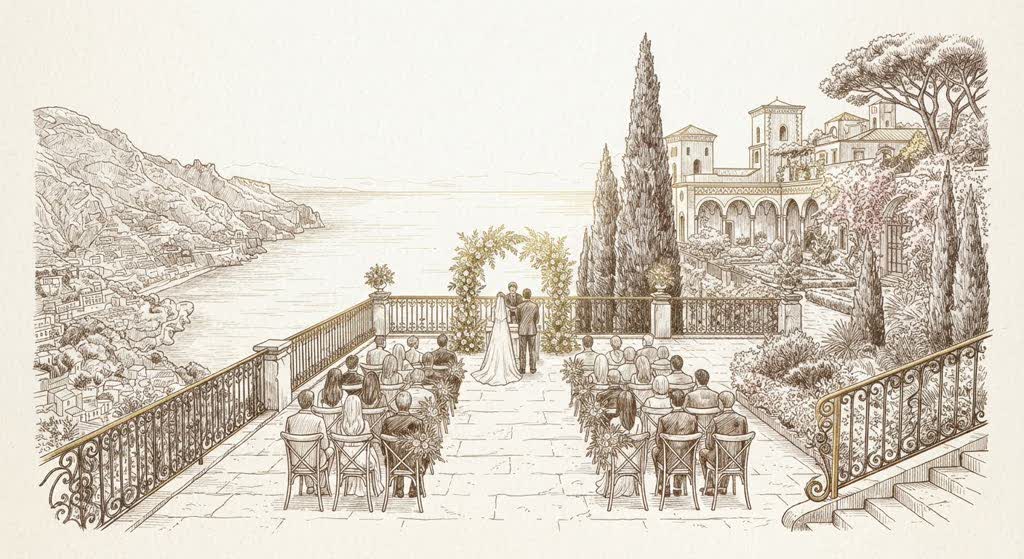 Villa Rufolo illustration