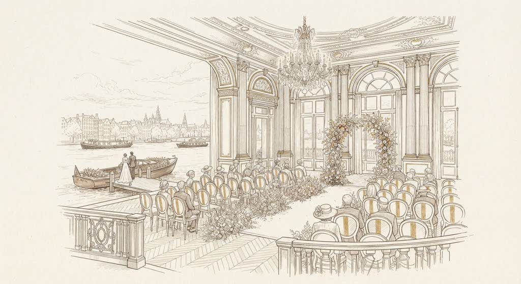 InterContinental Amstel Amsterdam illustration