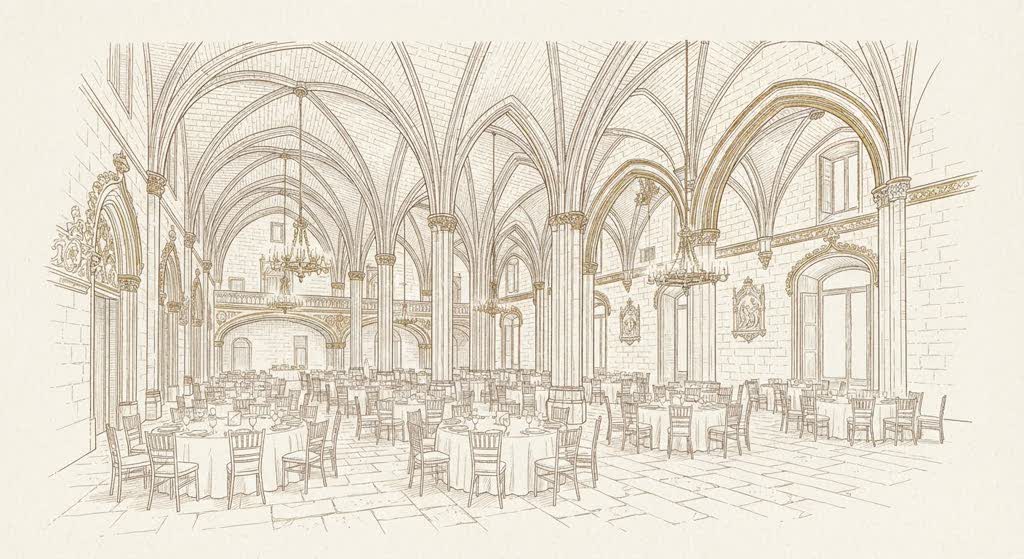 Casa Llotja de Mar illustration
