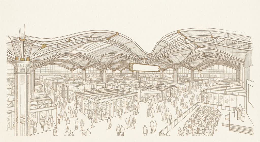 Fira de Barcelona — Gran Via Venue illustration