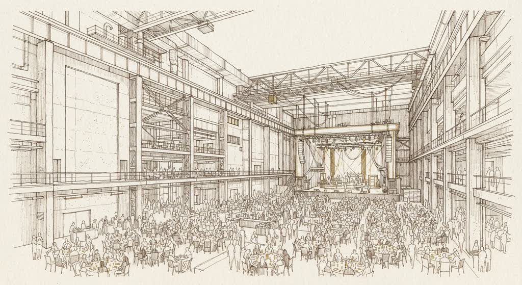 Kraftwerk Berlin illustration