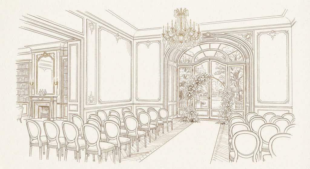Schlosshotel Berlin by Patrick Hellmann illustration