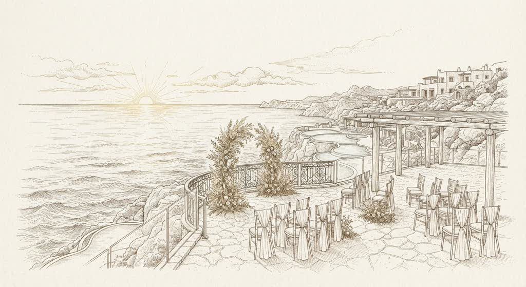 Hacienda Na Xamena illustration