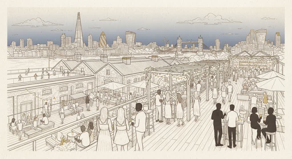 Skylight at Tobacco Dock illustration