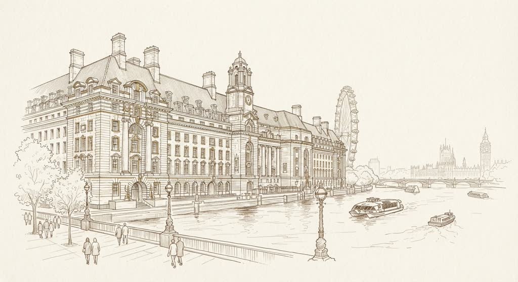 Premier Inn London County Hall illustration