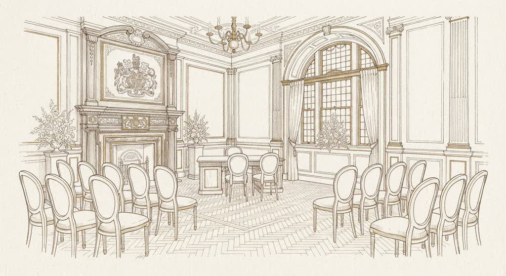 Old Marylebone Town Hall illustration