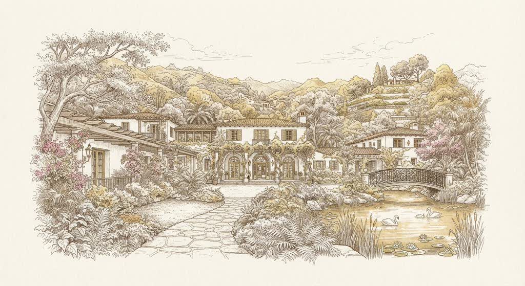 Hotel Bel-Air illustration