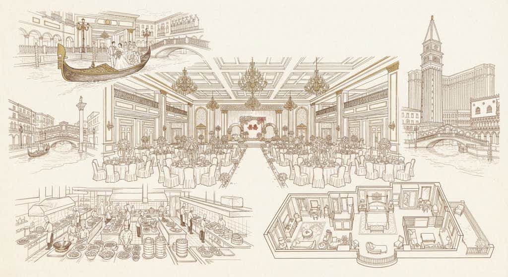 Grand Ballroom, The Venetian Macao illustration