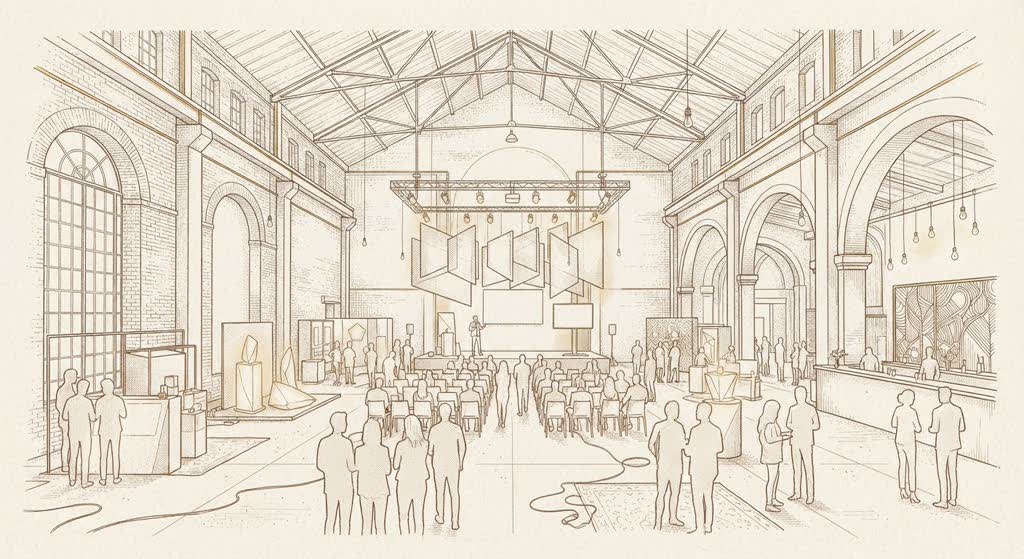 Matadero Madrid illustration