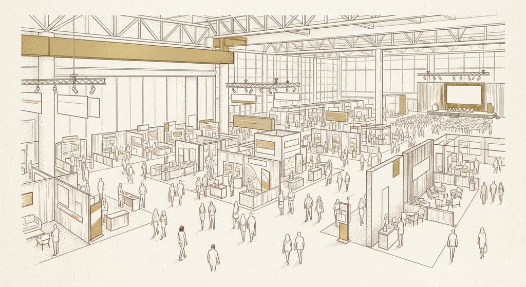 Miami Beach Convention Center illustration