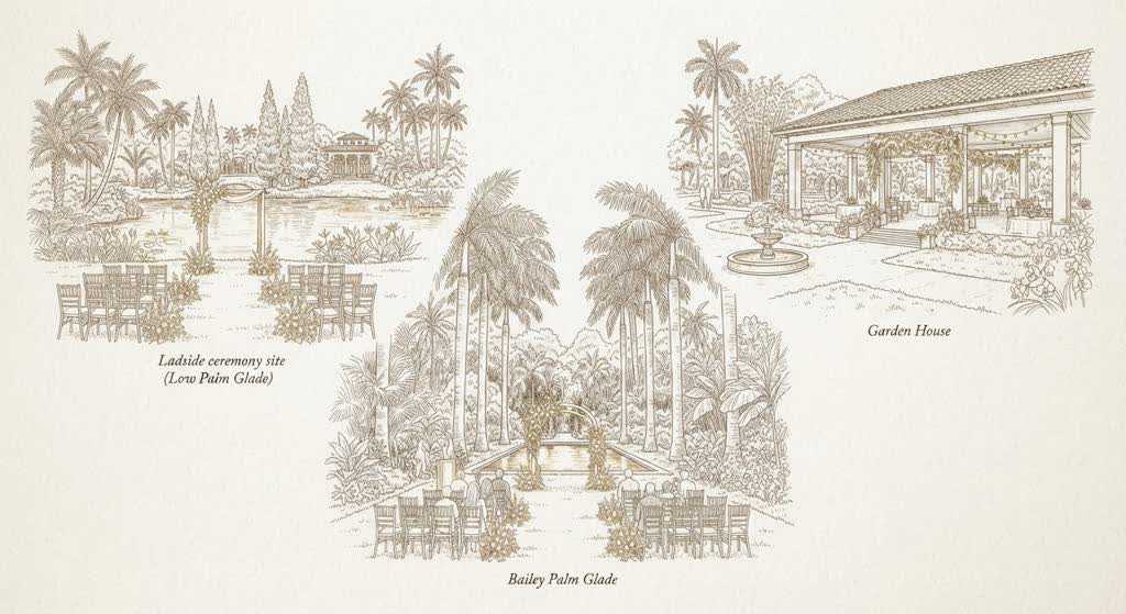 Fairchild Tropical Botanic Garden illustration