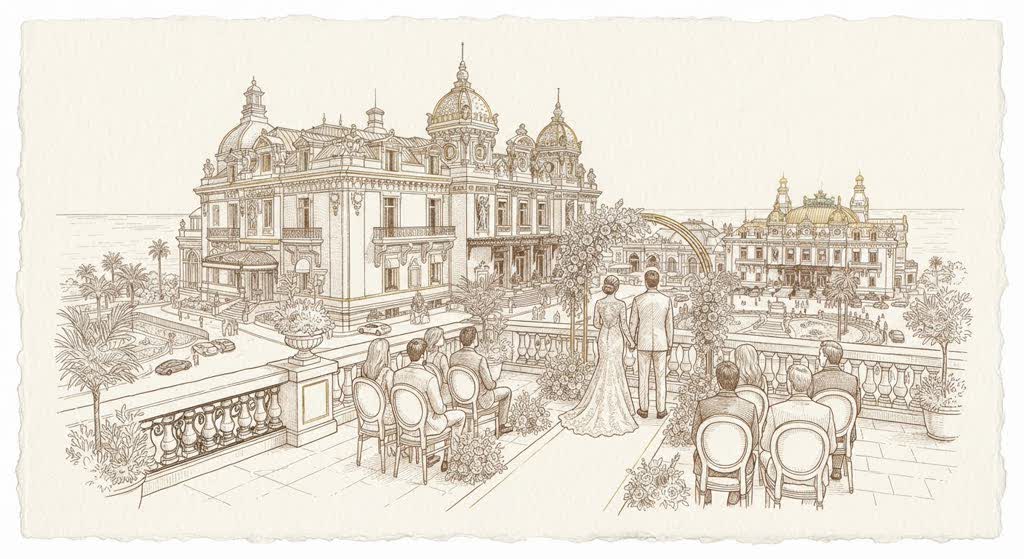 Hôtel de Paris Monte-Carlo Weddings illustration