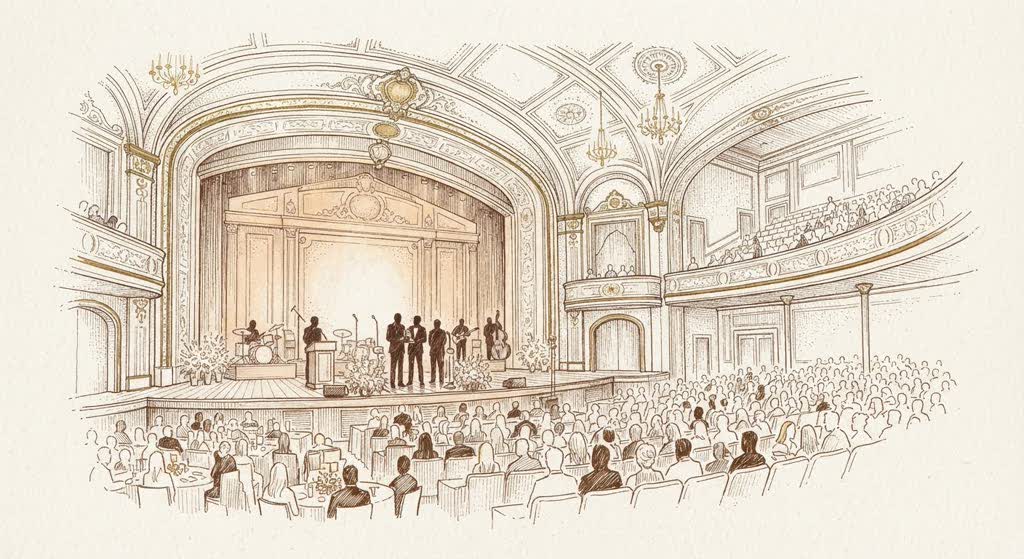 The Grand Ole Opry House illustration