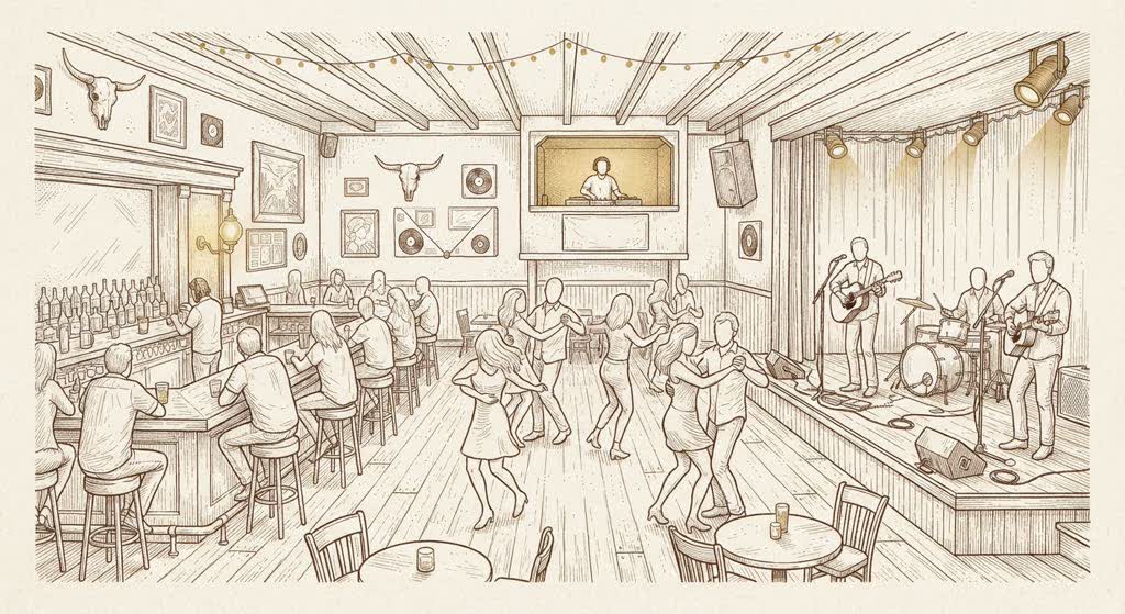 Dee's Country Cocktail Lounge illustration