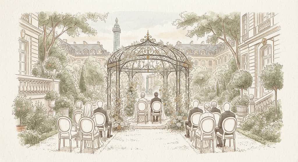 Pavillon Vendôme, Ritz Paris illustration