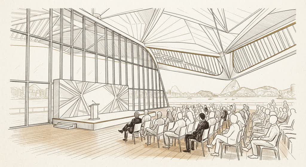 Museu do Amanha illustration
