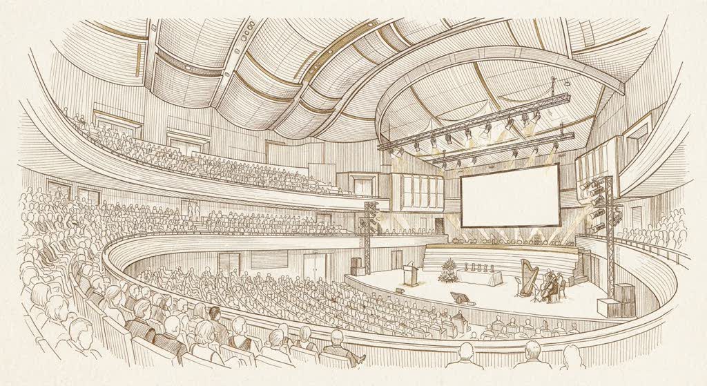 Auditorium Parco della Musica illustration