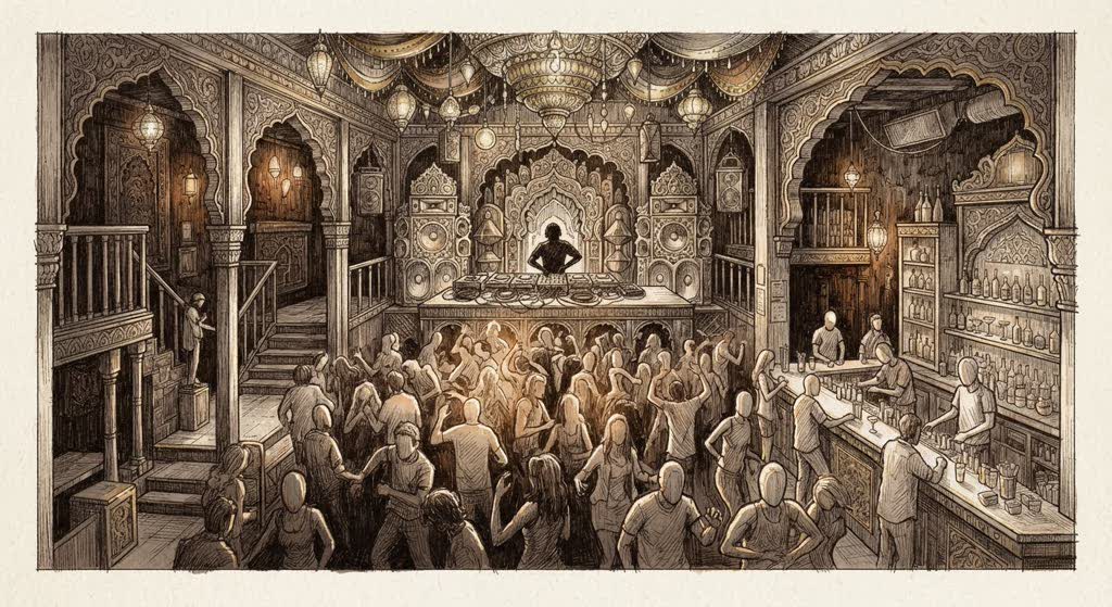 Goa Club illustration