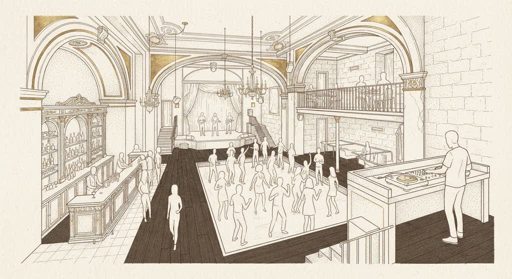 Shari Vari Playhouse illustration