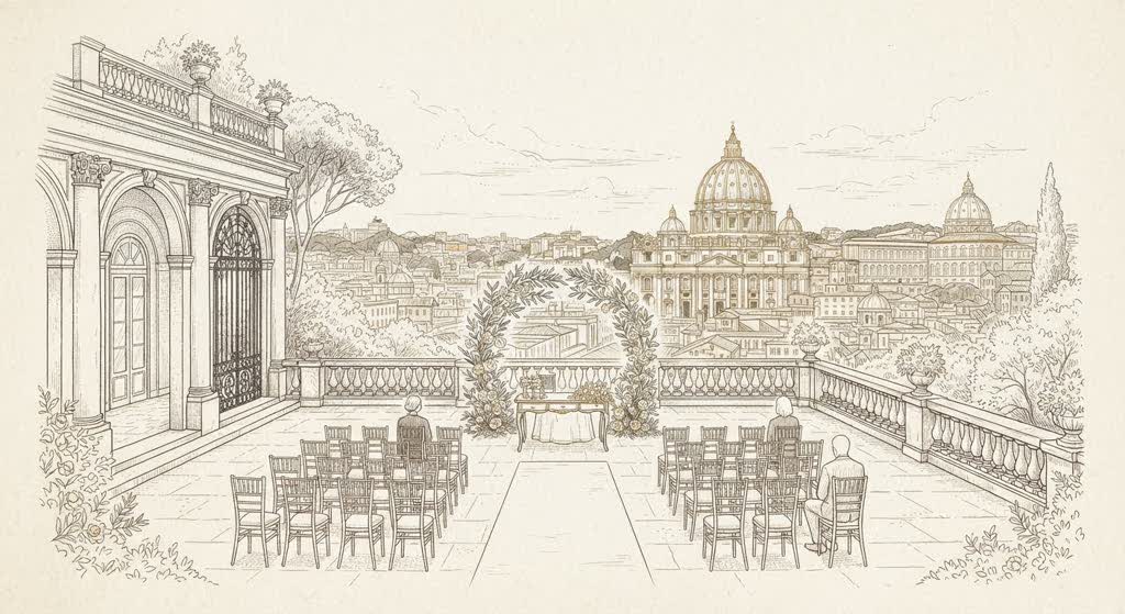 Villa Miani illustration