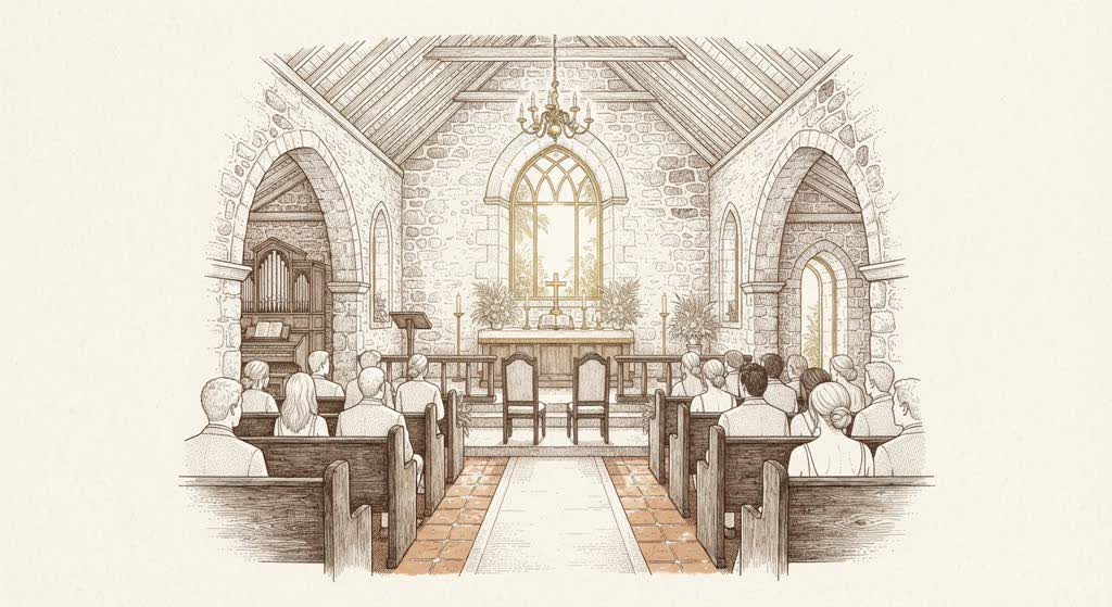 Anglican Church of St Bartholomew illustration