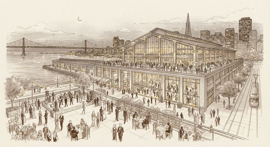 Pier 27 / The Embarcadero illustration