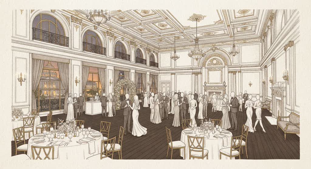 The Green Room at War Memorial illustration