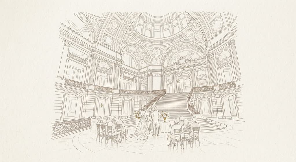 San Francisco City Hall illustration