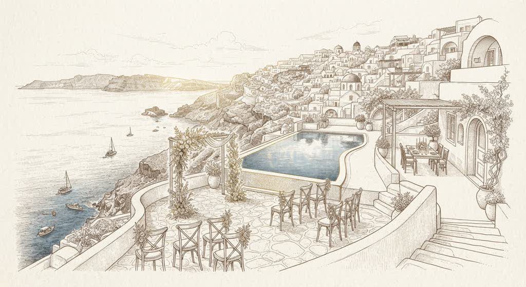 Andronis Boutique Hotel illustration