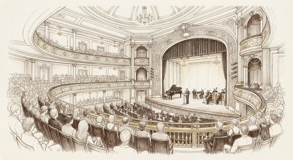 Victoria Theatre & Concert Hall illustration