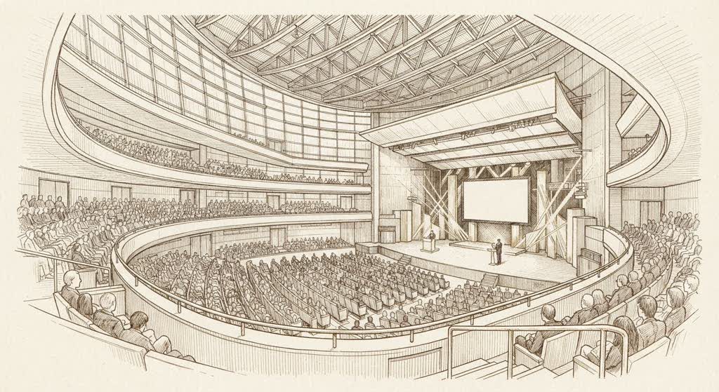 Tokyo International Forum illustration