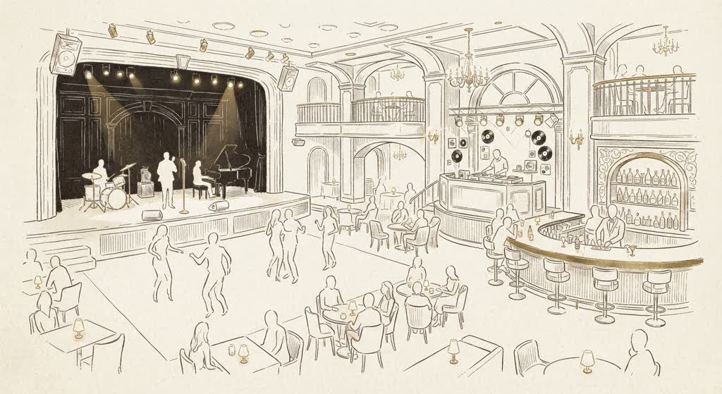 Cotton Club illustration