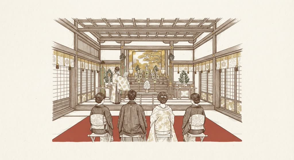 Meiji Kinenkan illustration
