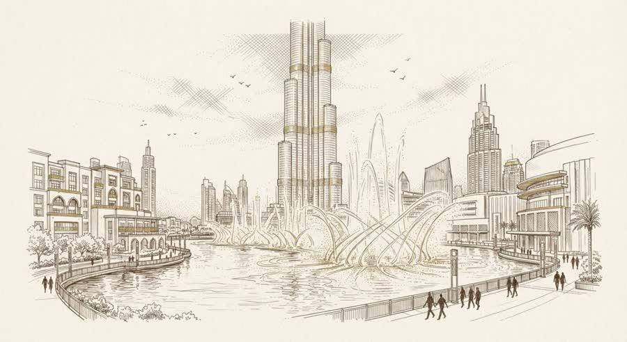 The Dubai Fountain