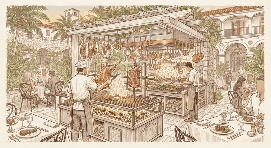 Los Fuegos by Francis Mallmann