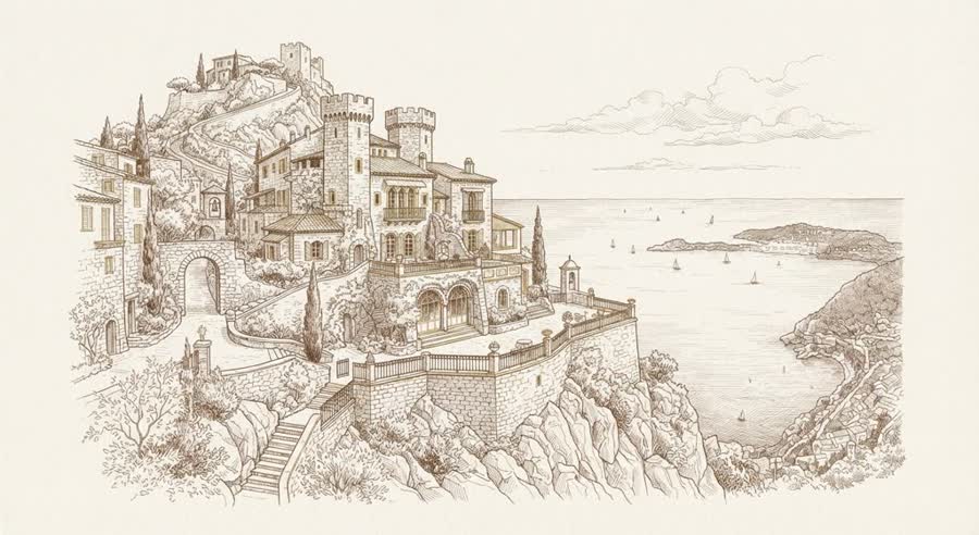 Château de la Chèvre d'Or illustration