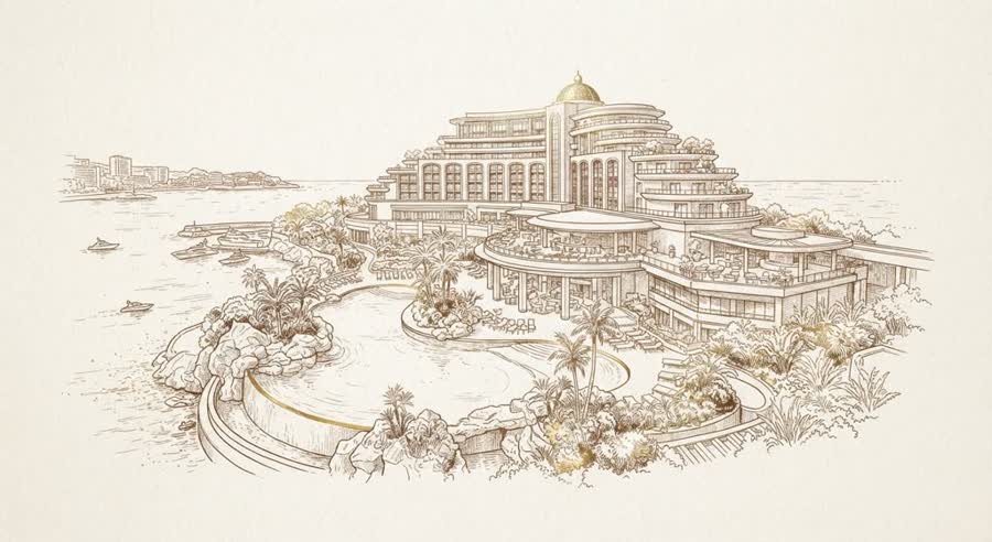Monte-Carlo Bay Hotel & Resort illustration